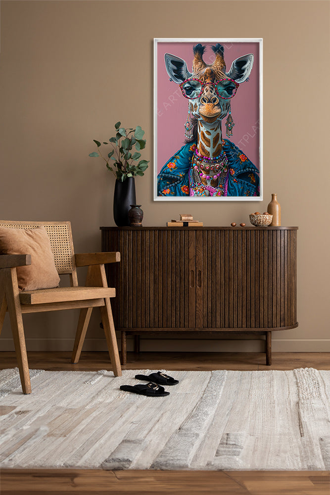 La Girafe Colorée