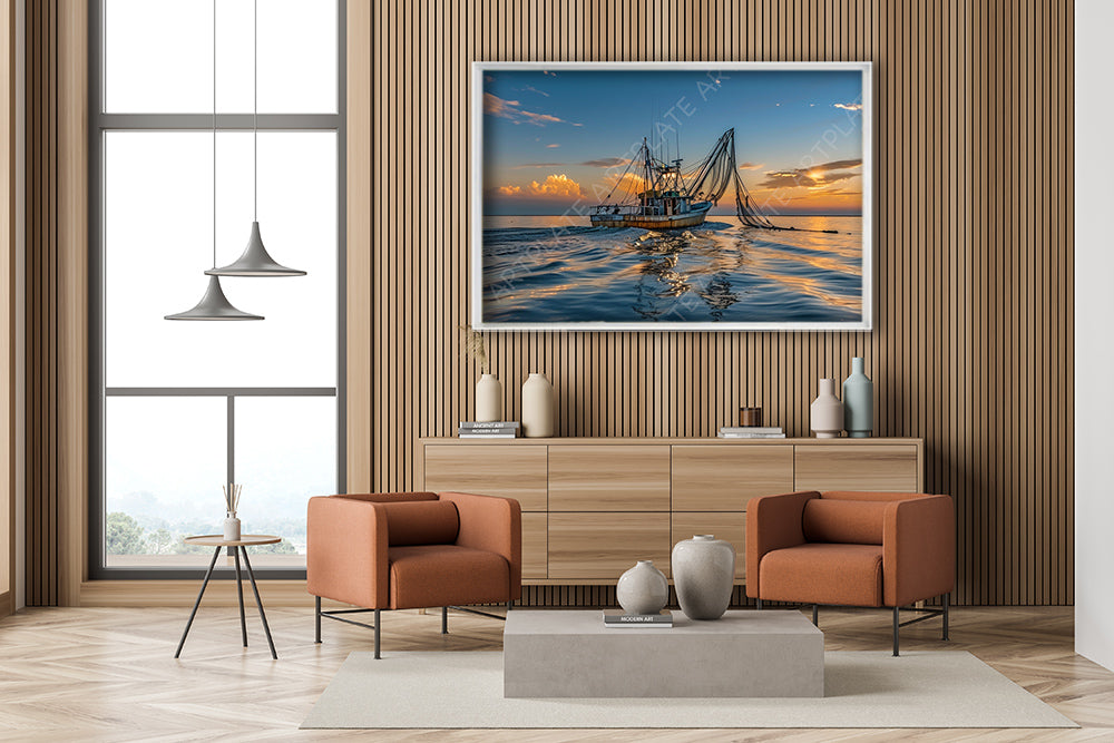 Le bateau du pêcheur