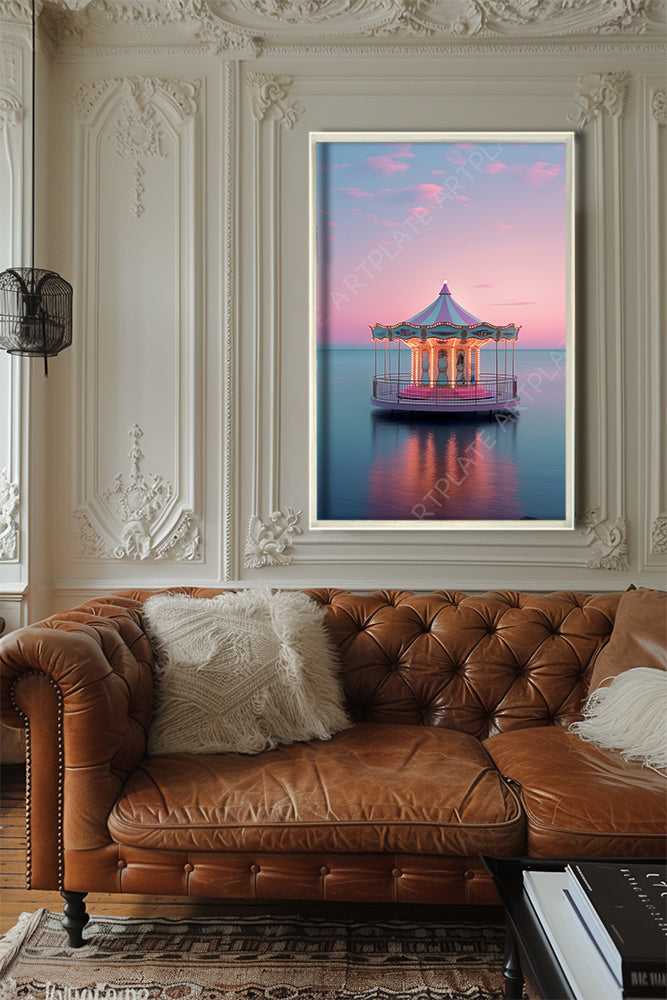 Manège au Crépuscule