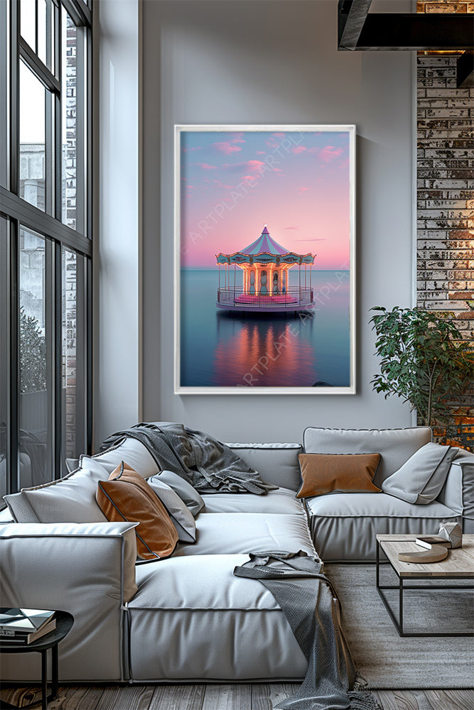 Manège au Crépuscule