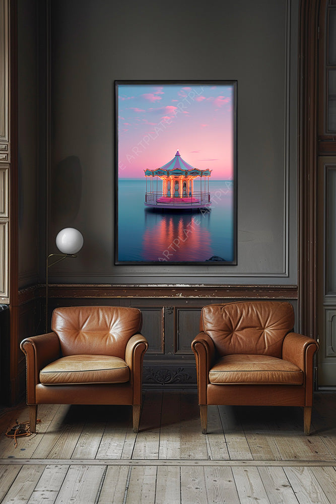 Manège au Crépuscule