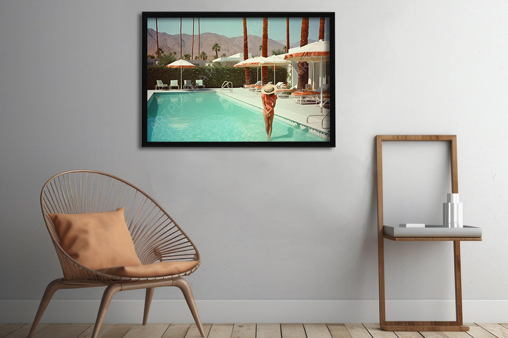 Bain de pieds à Palm Springs