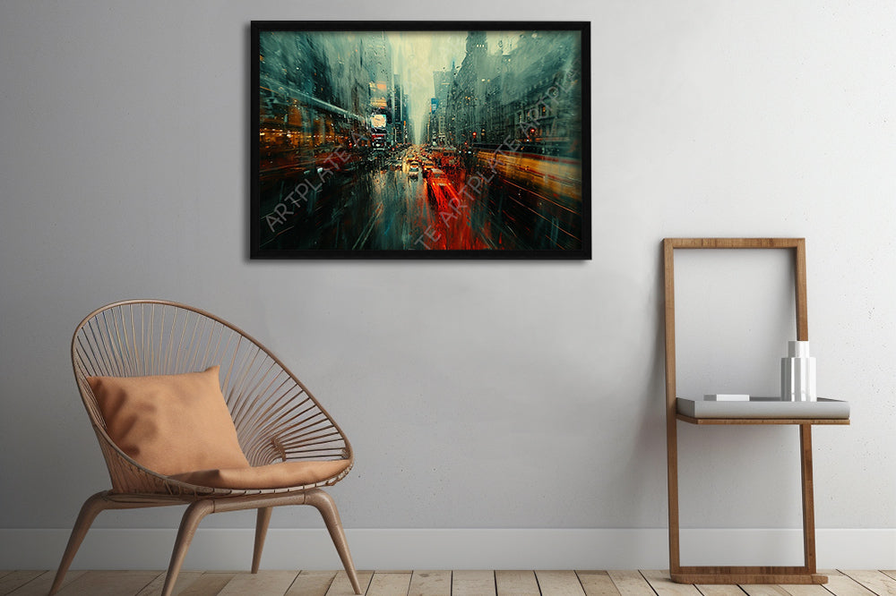 Manhattan sous la pluie