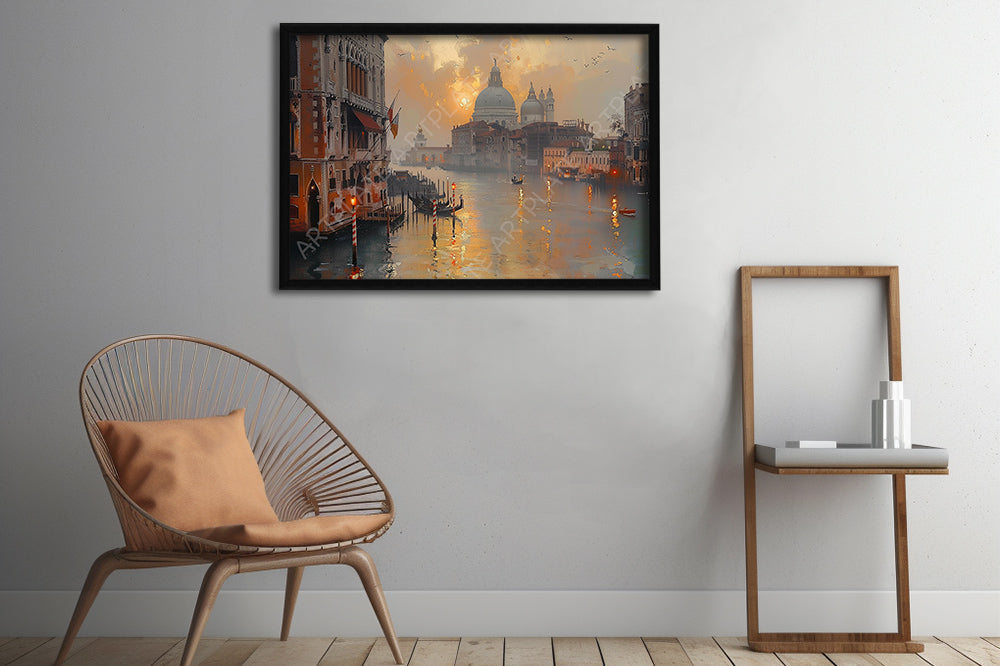 Douceur Crépusculaire à Venise