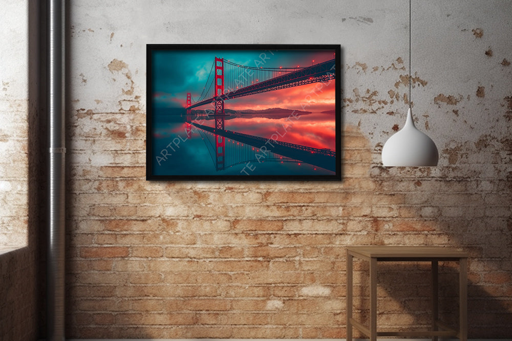 Golden Gate au Crépuscule