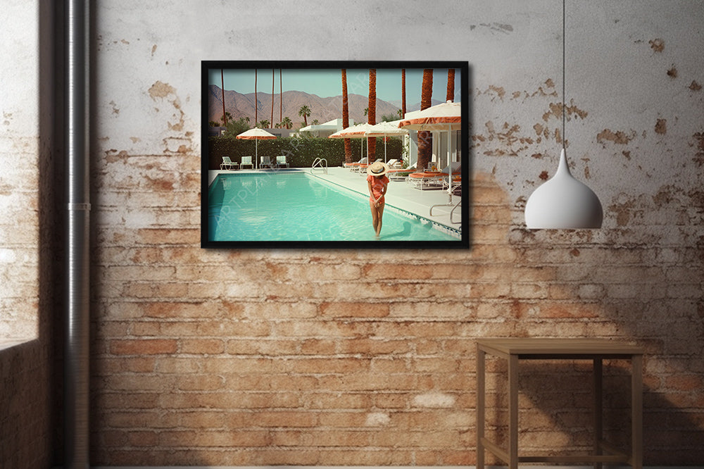 Bain de pieds à Palm Springs