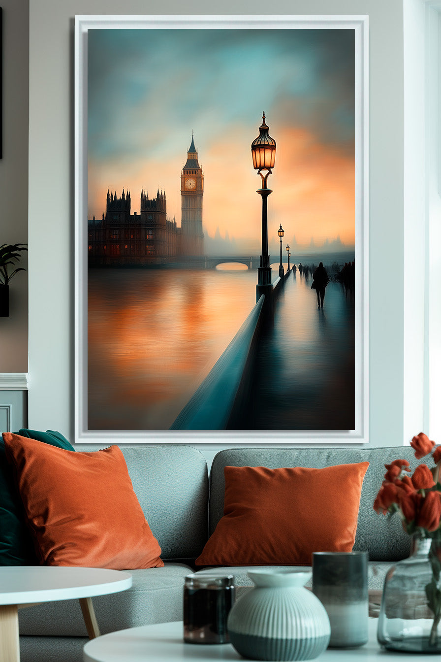 Crépuscule sur Londres