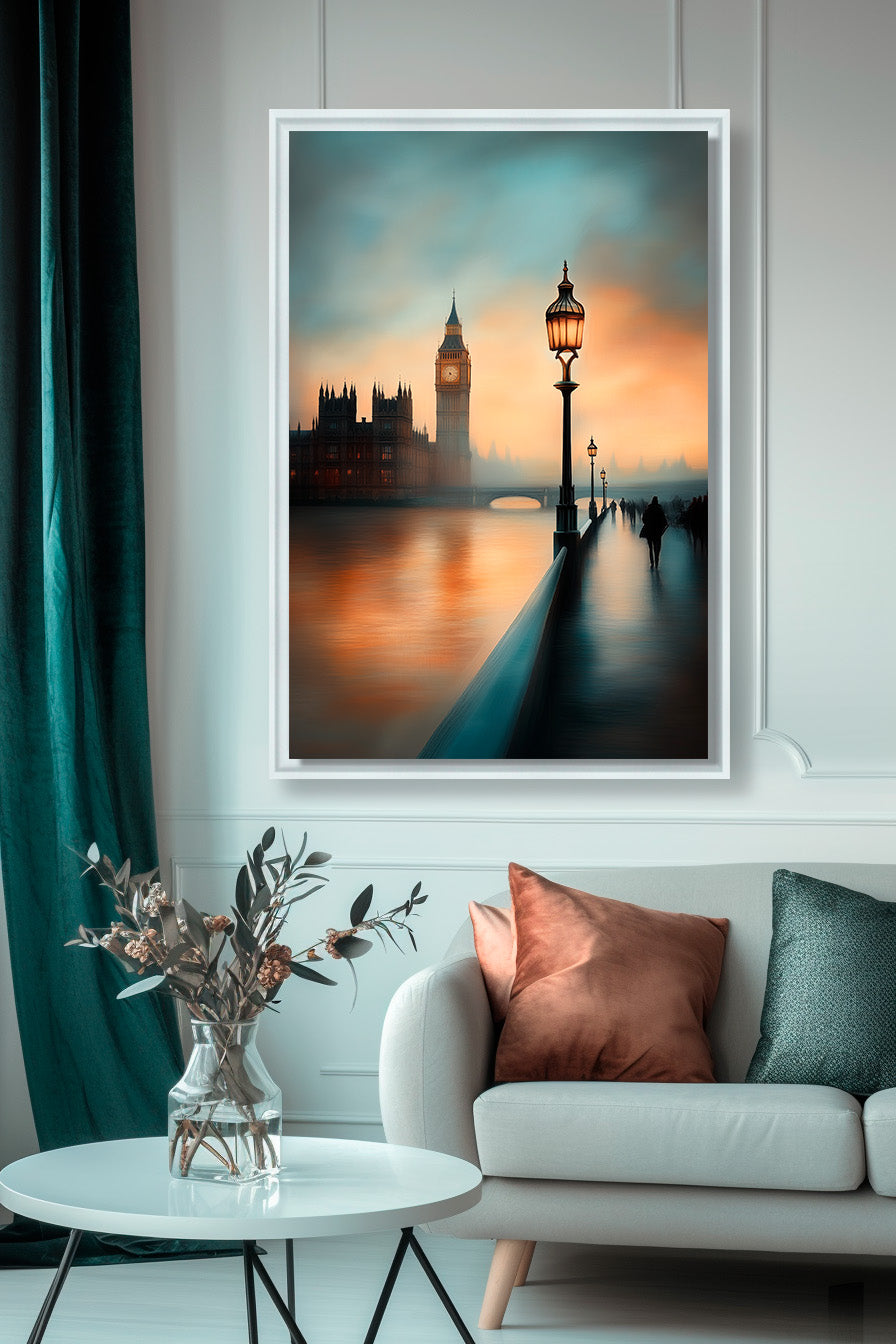 Crépuscule sur Londres