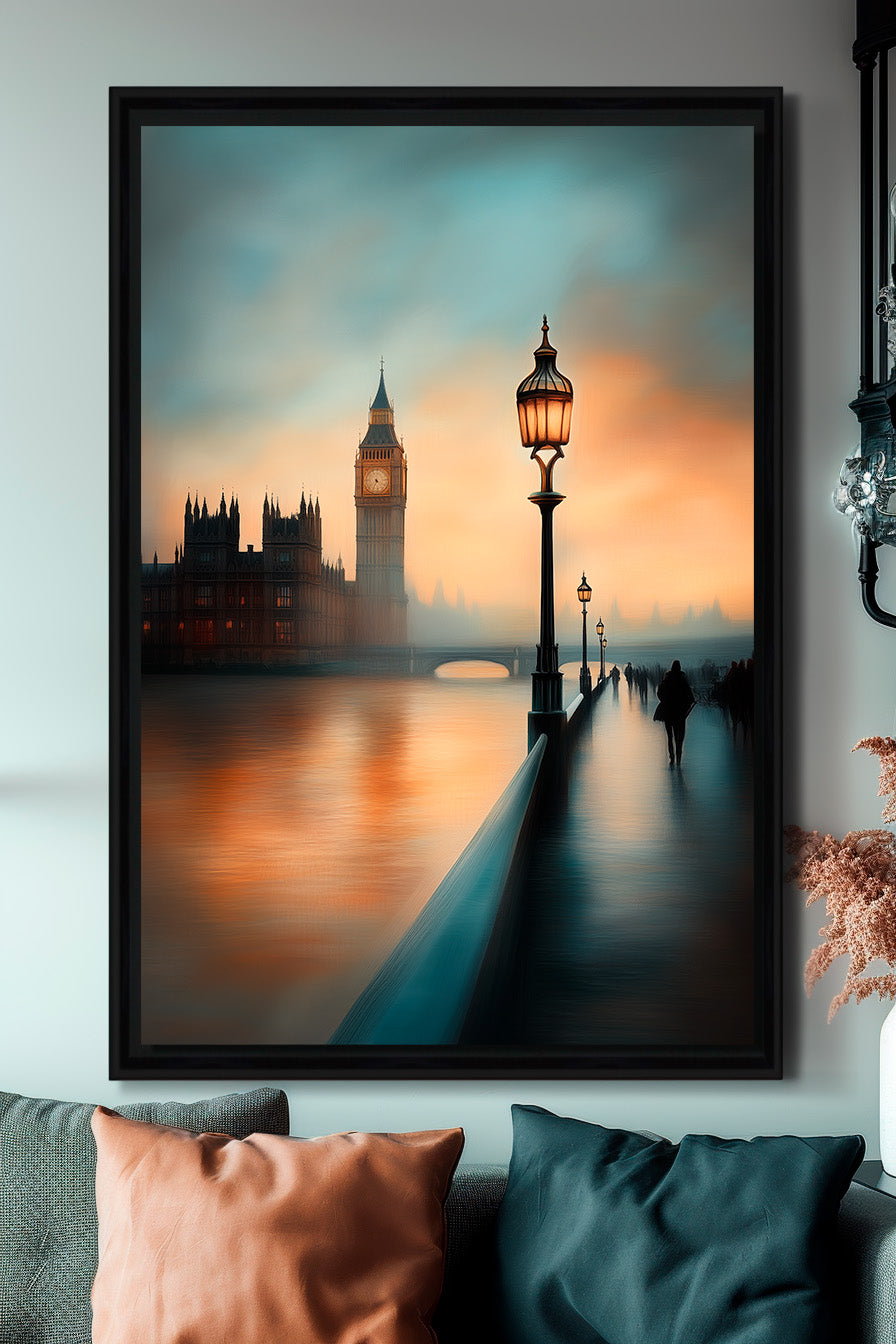 Crépuscule sur Londres