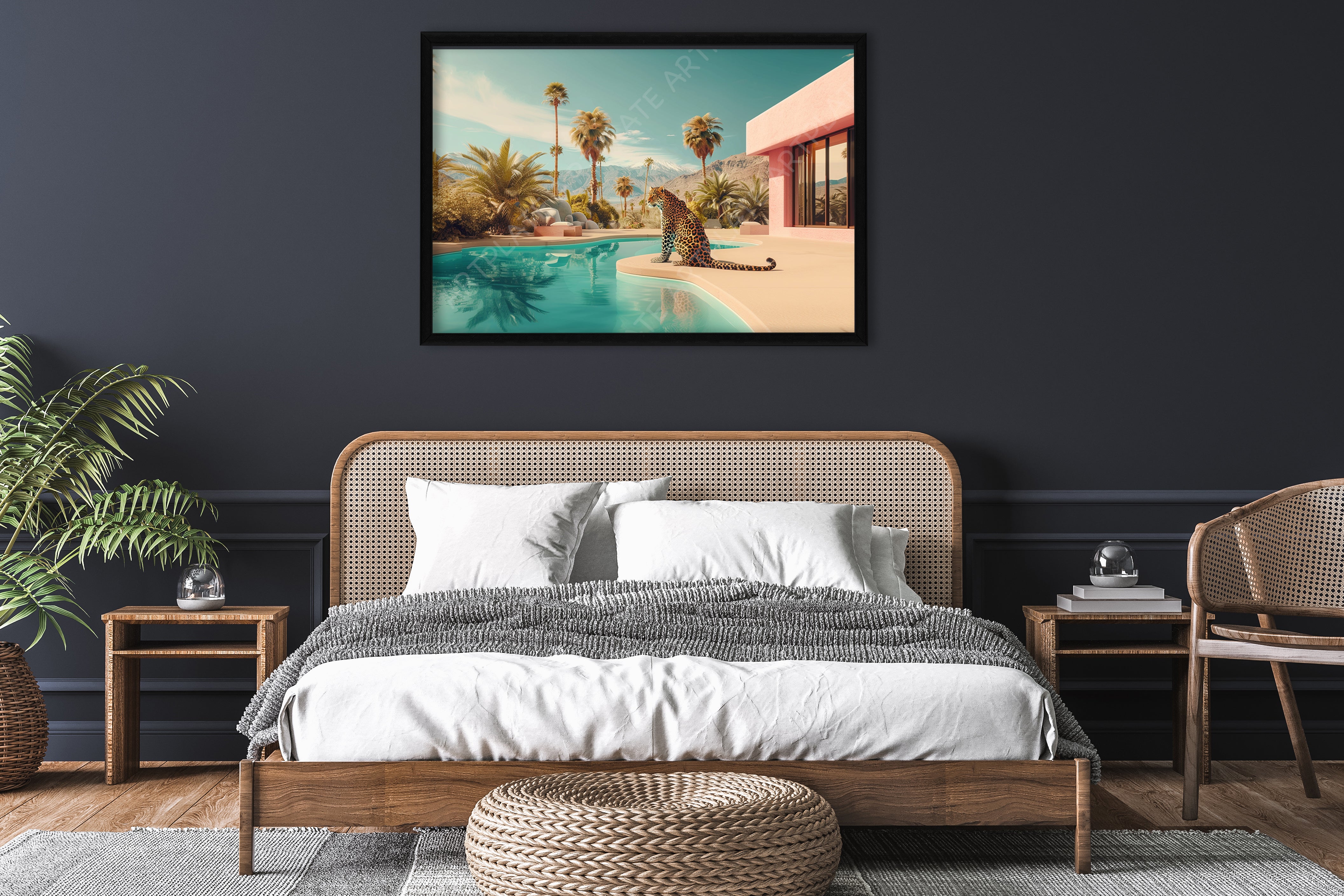 Léopard à Palm Springs 2