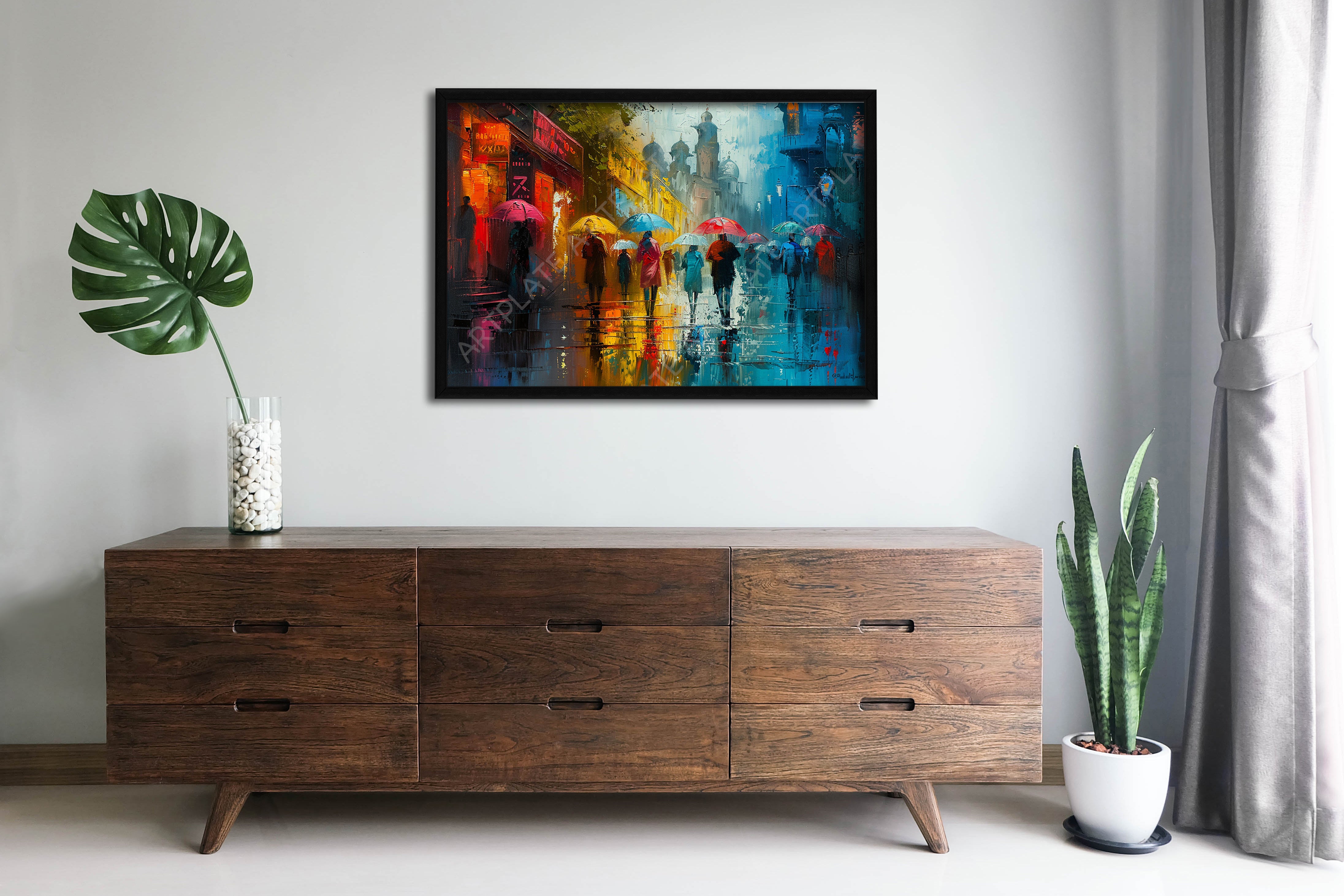 Pluie Urbaine Nocturne