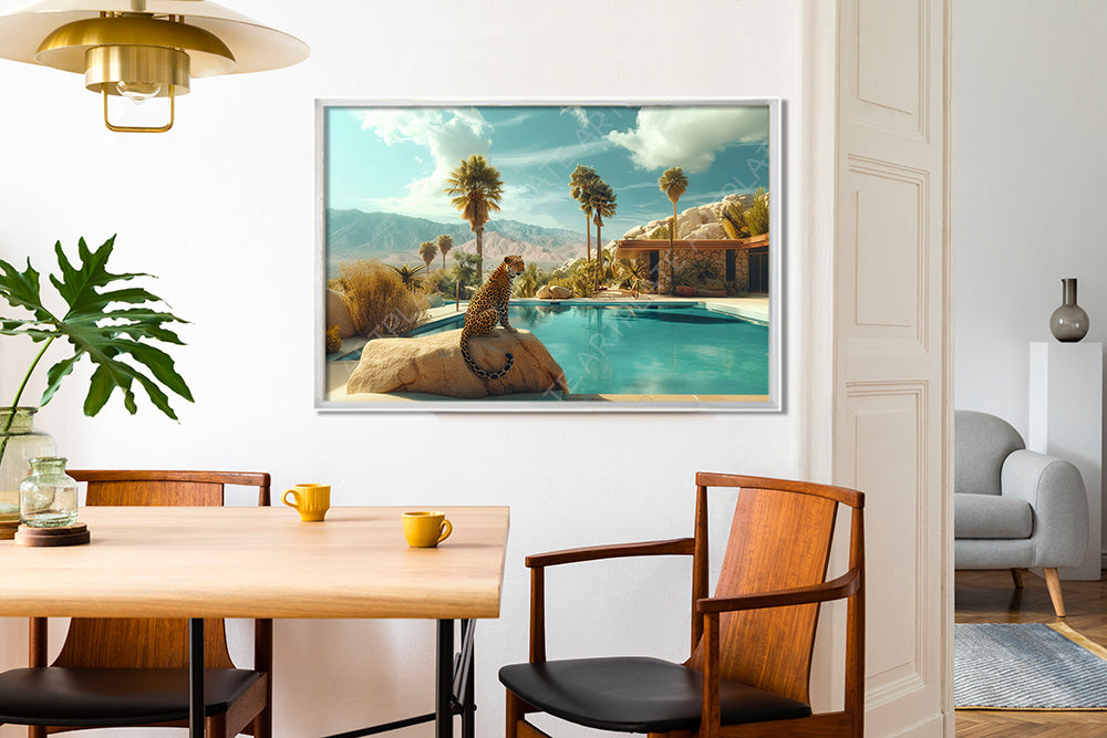 Léopard à Palm Springs