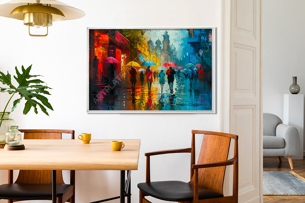 Pluie Urbaine Nocturne