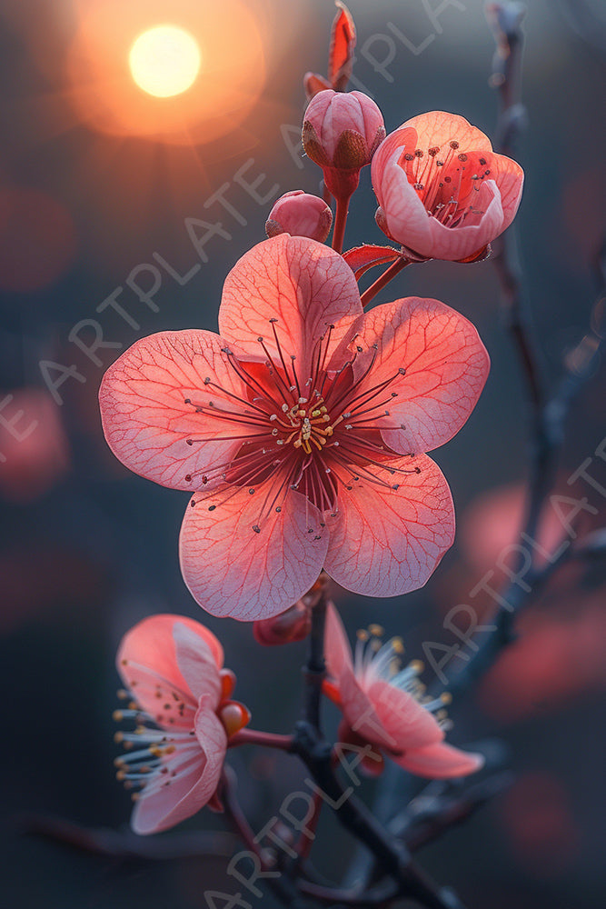 Les cerisiers en fleurs 2