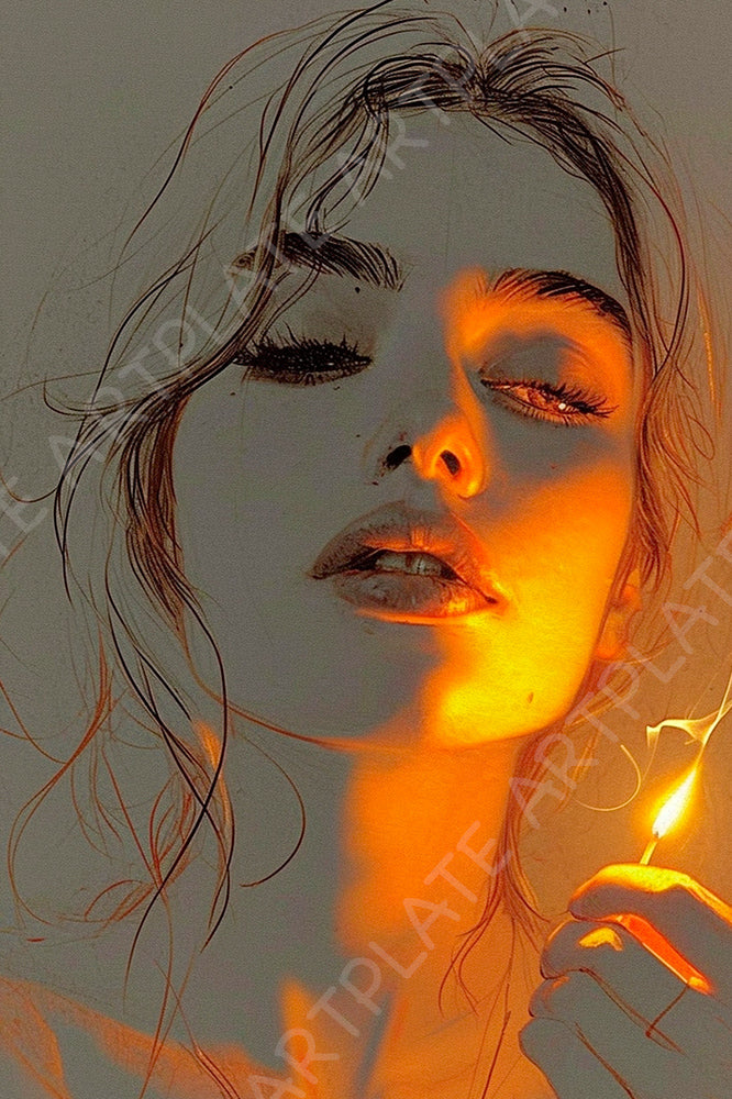 Femme allumette 2