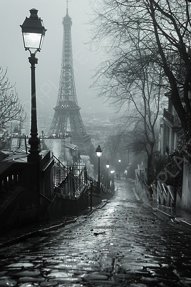 Matinée Brumeuse à Paris