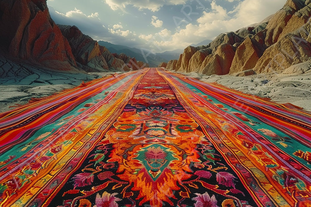 Tapis dans le desert 1