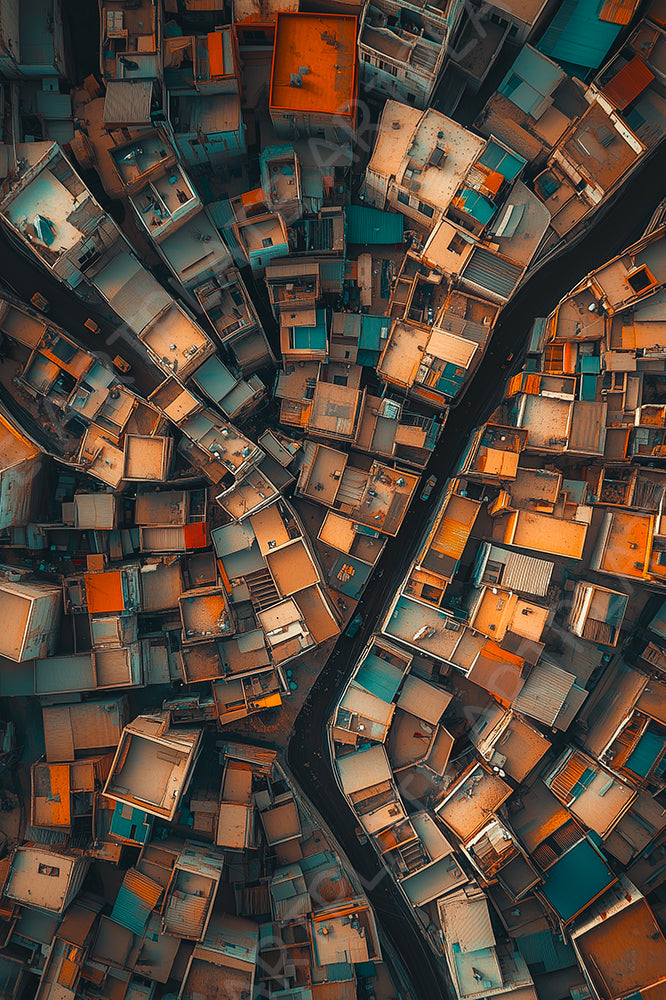 Labyrinthe Urbain Coloré
