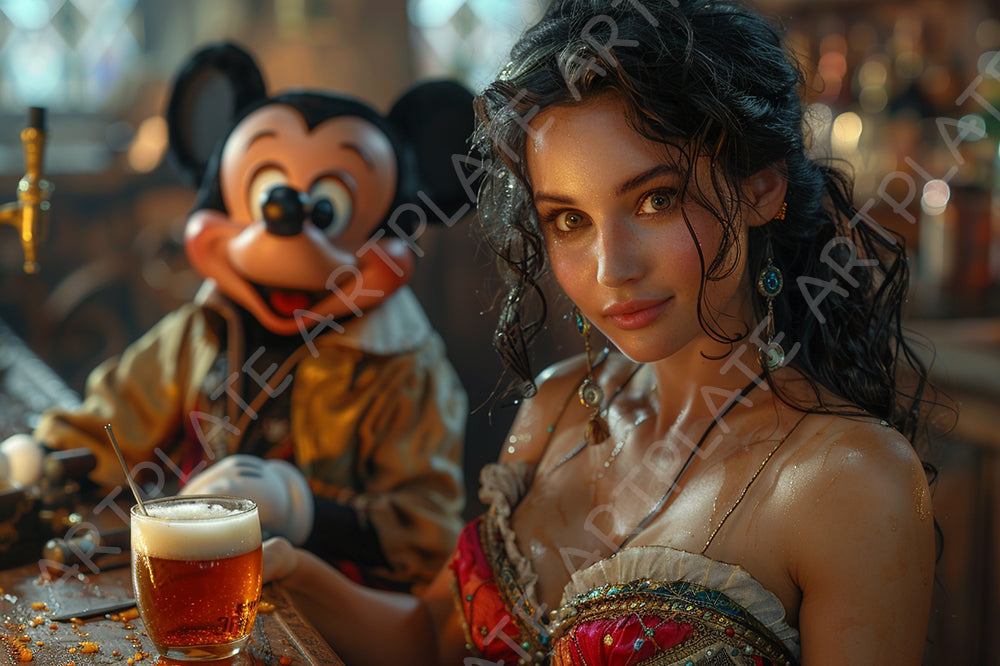 Blanche Neige & Mickey Mouse