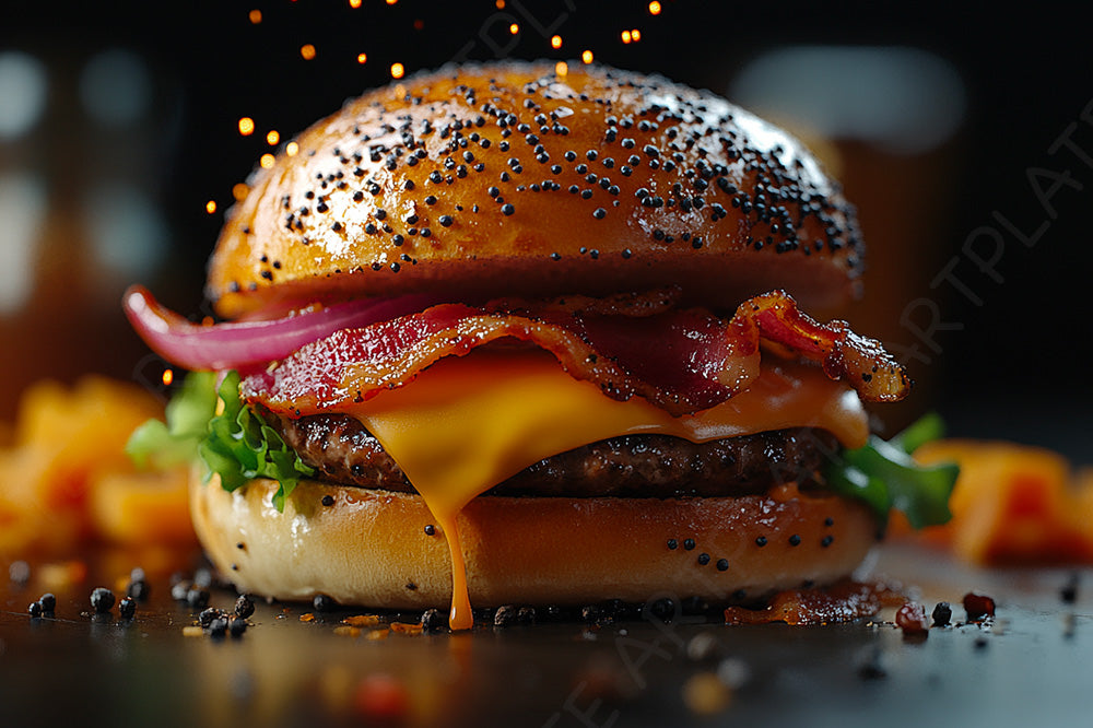 Burger Pavot