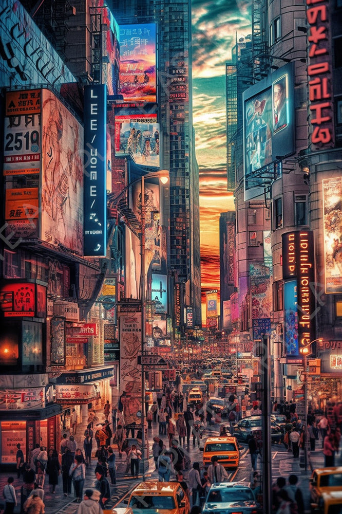 Échos de Timesquare à Singapour