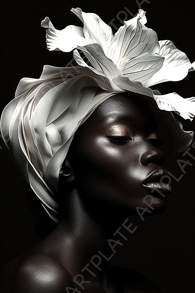 Portrait noir et blanc
