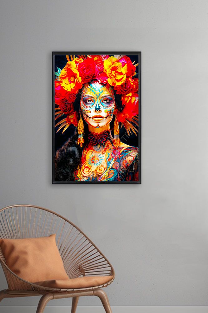 Santa Muerte Éclatante