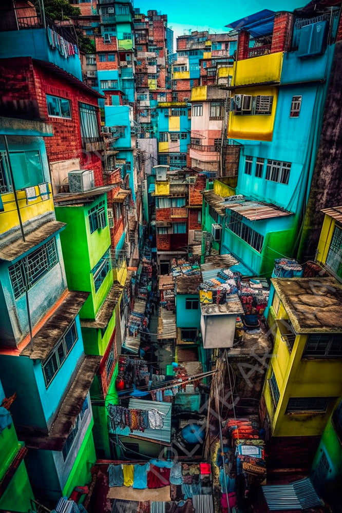 Favela en Technicolor