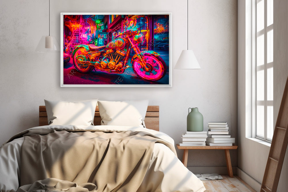 Psychedelic Motorcycle