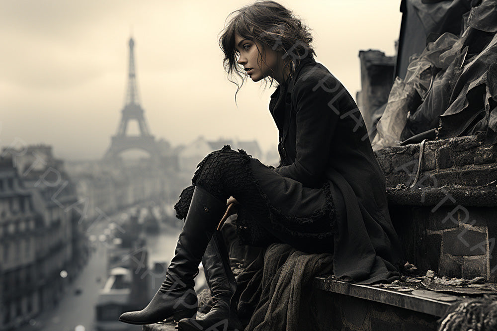 Rêverie sur les toits de Paris 2