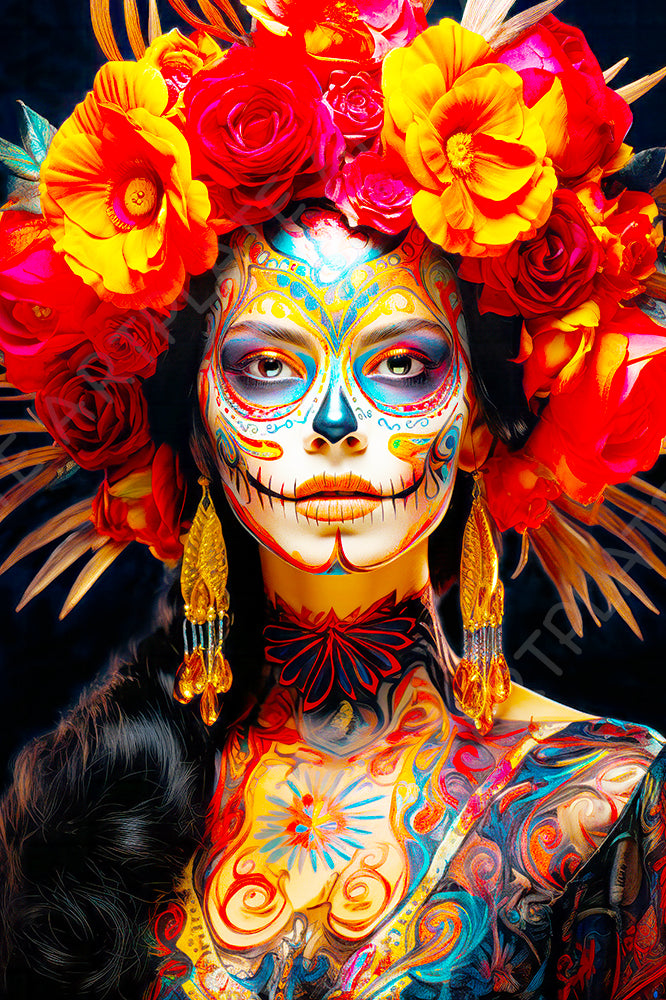 Santa Muerte Éclatante