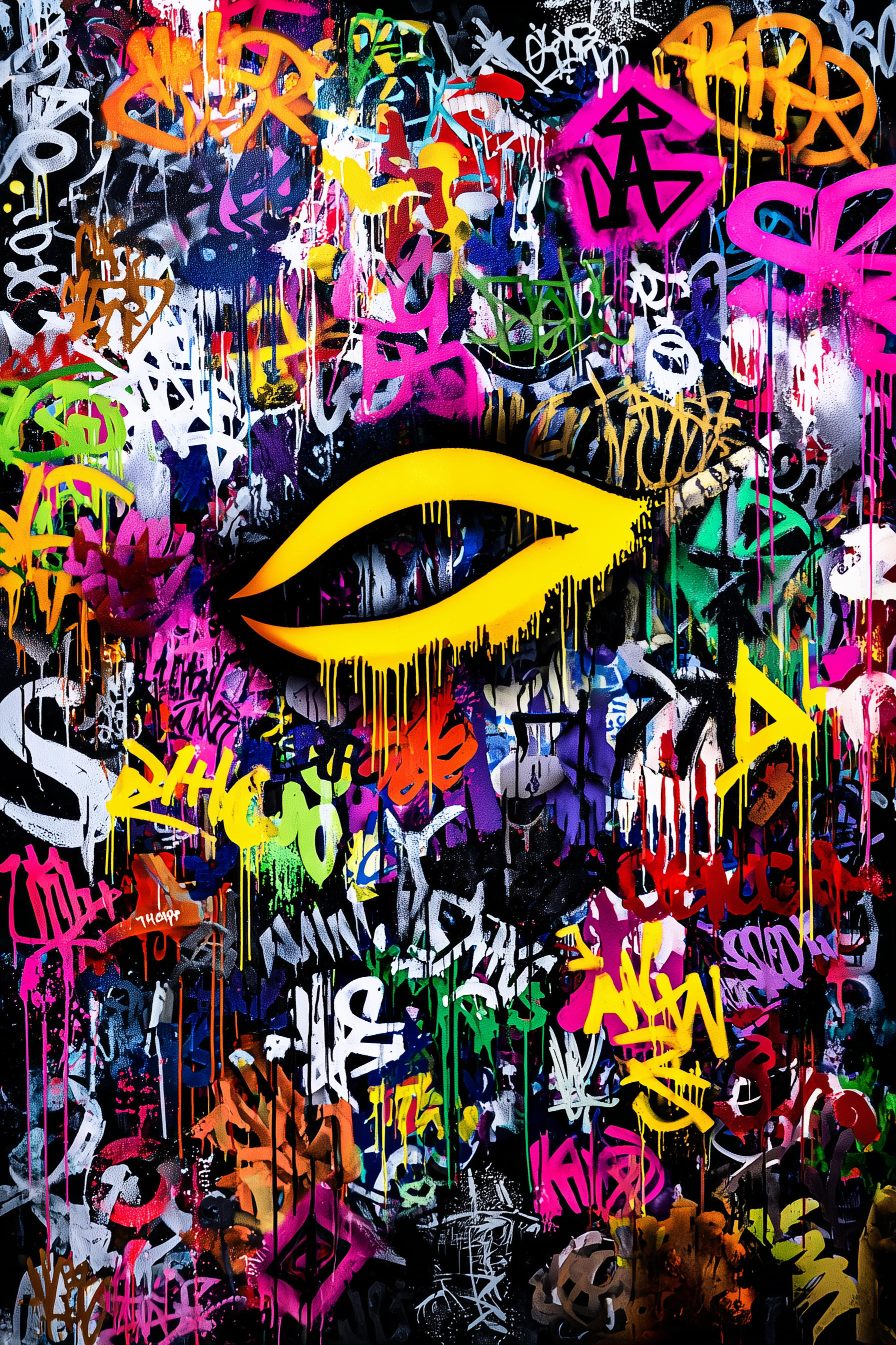 graffiti all-over