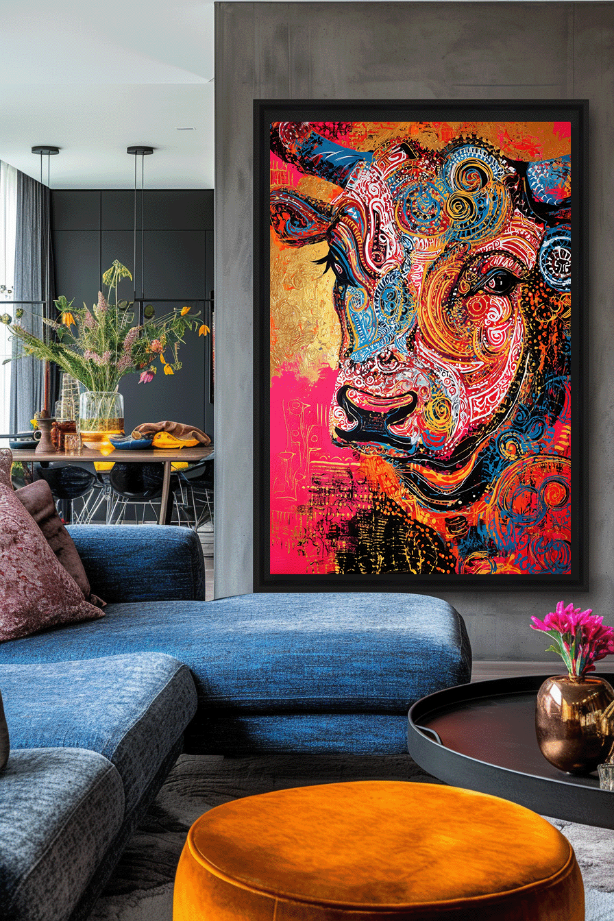 Vache en Couleurs