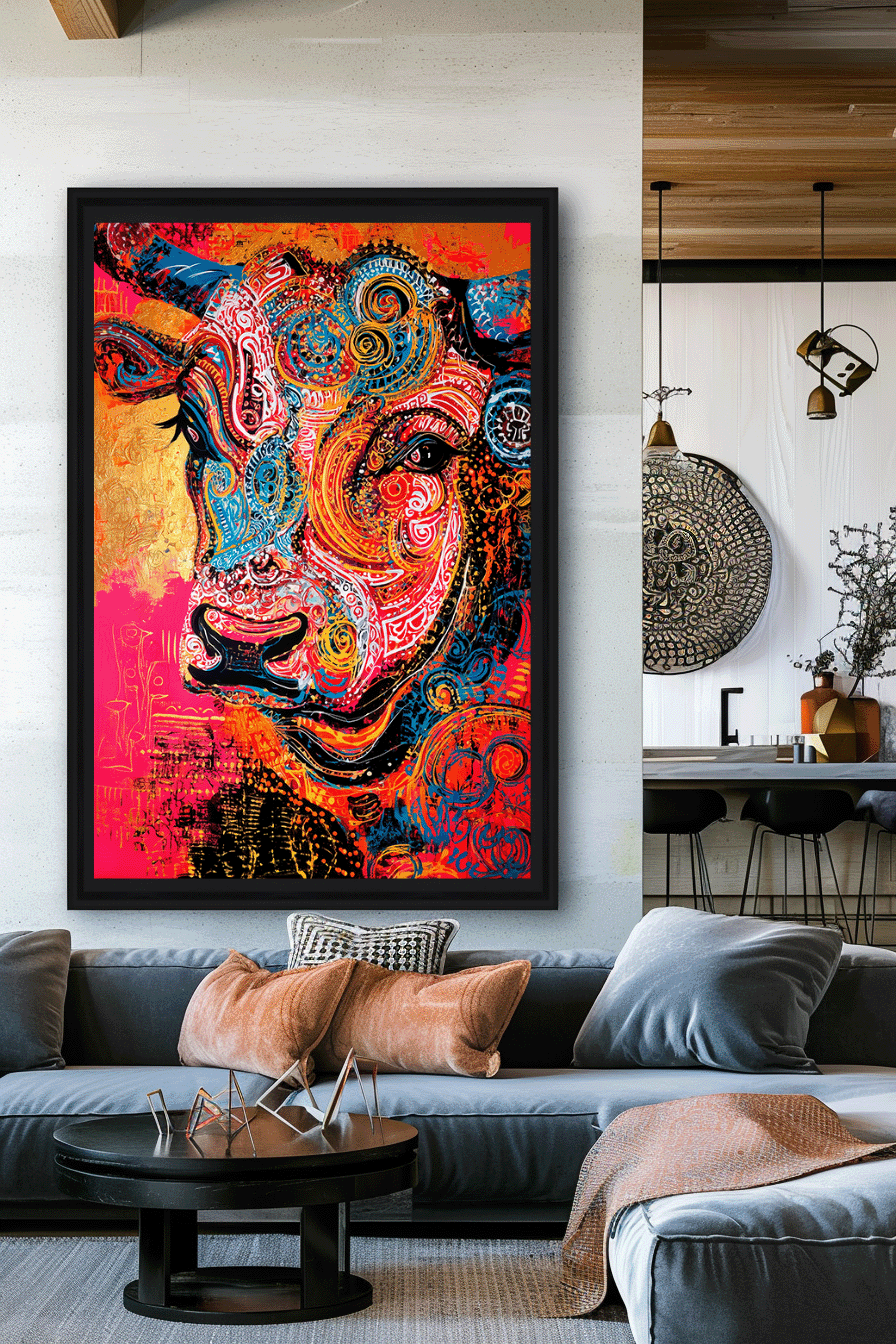 Vache en Couleurs