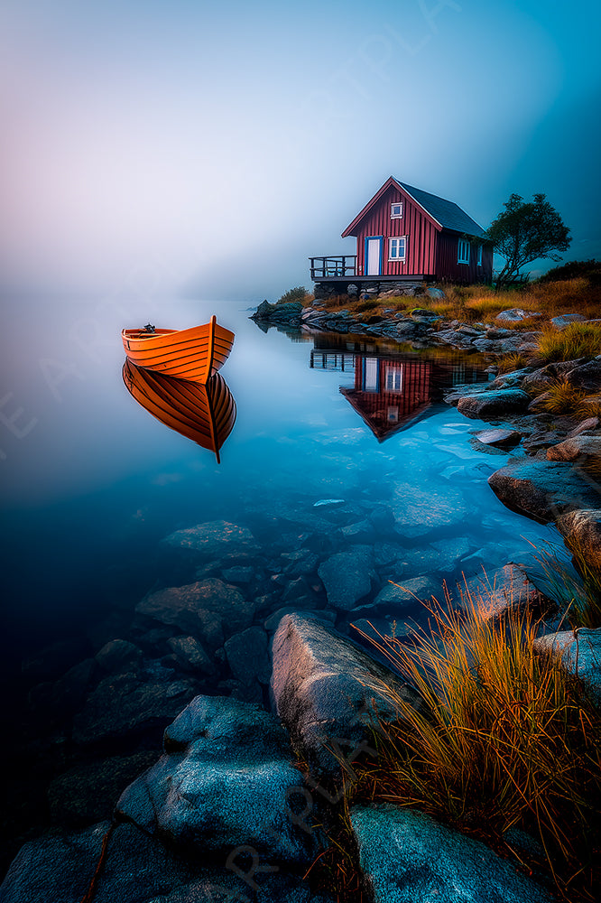 Matin Brumeux en Norvège