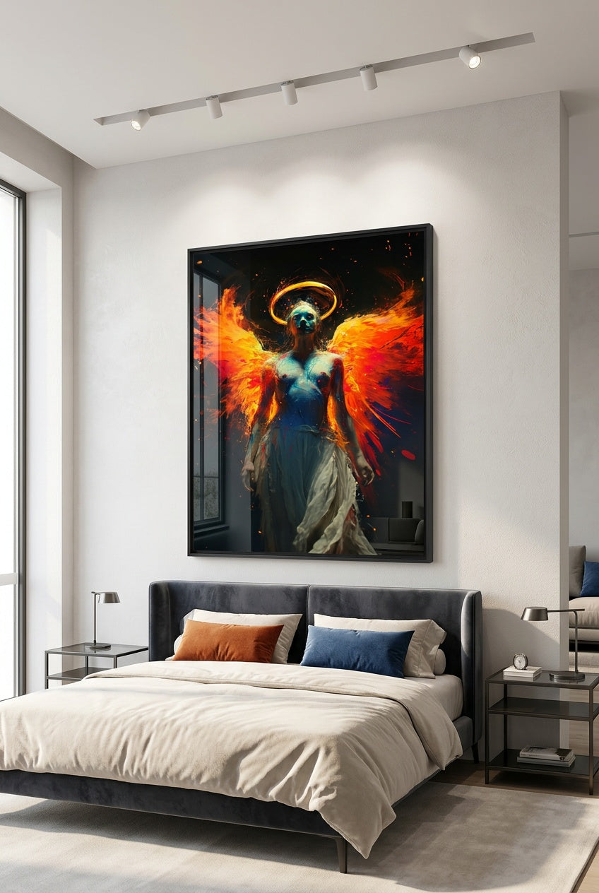 Promo L'ange aux Ailes Flamboyantes