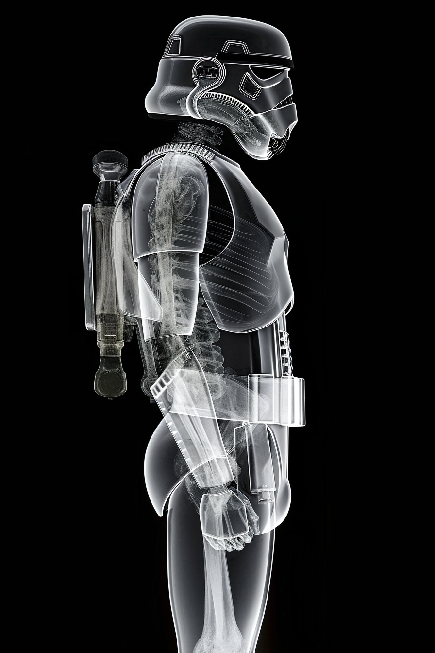 Promo Stormtrooper aux Rayons-X